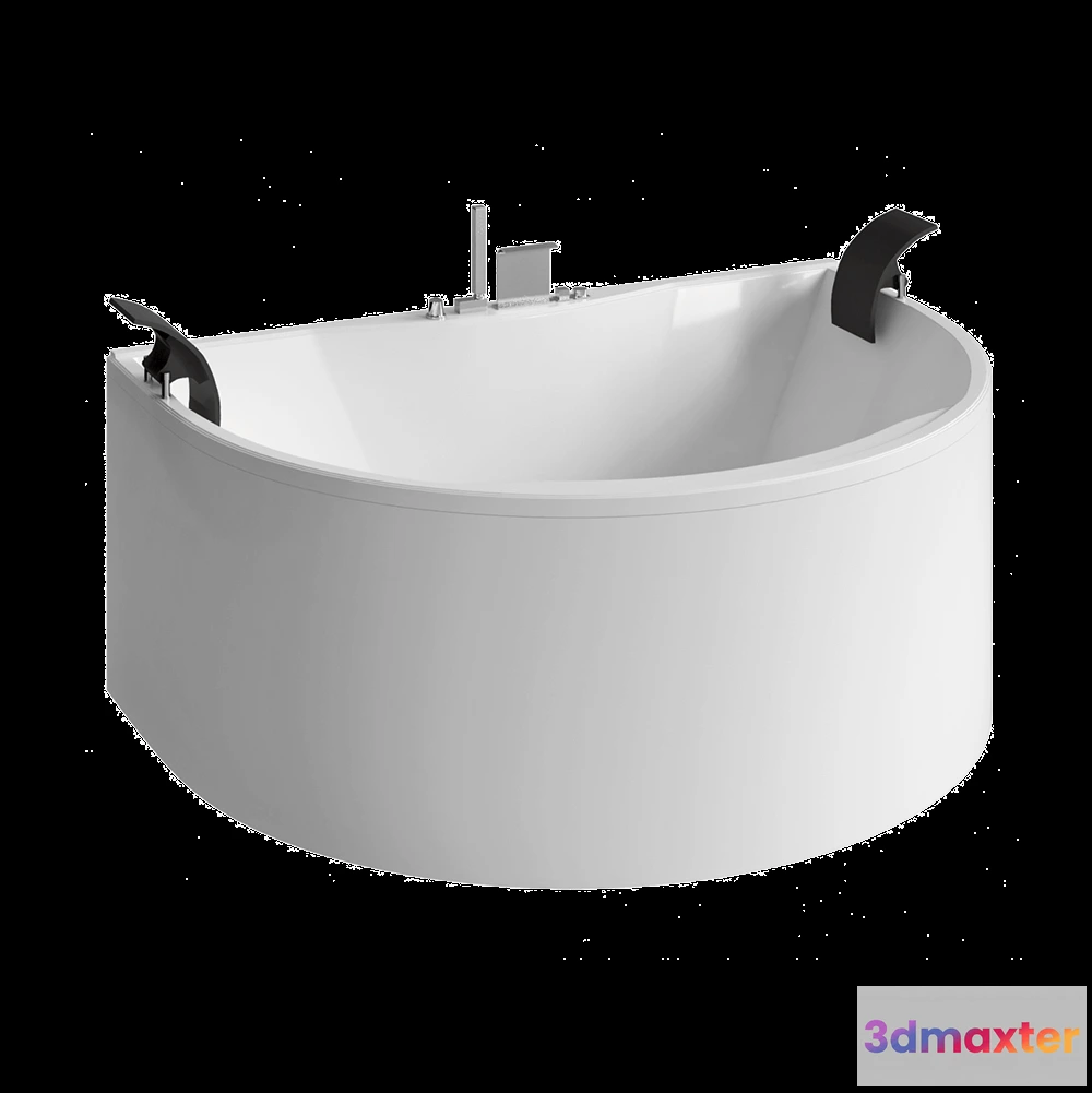 1587414 - Color-Style - Bathtub Trento 186×137 3D Max