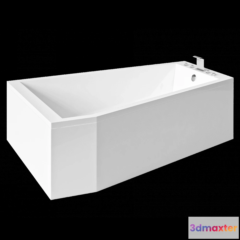 1587424 - Color-Style - Bathtub Kvadro 211×151 3D Max