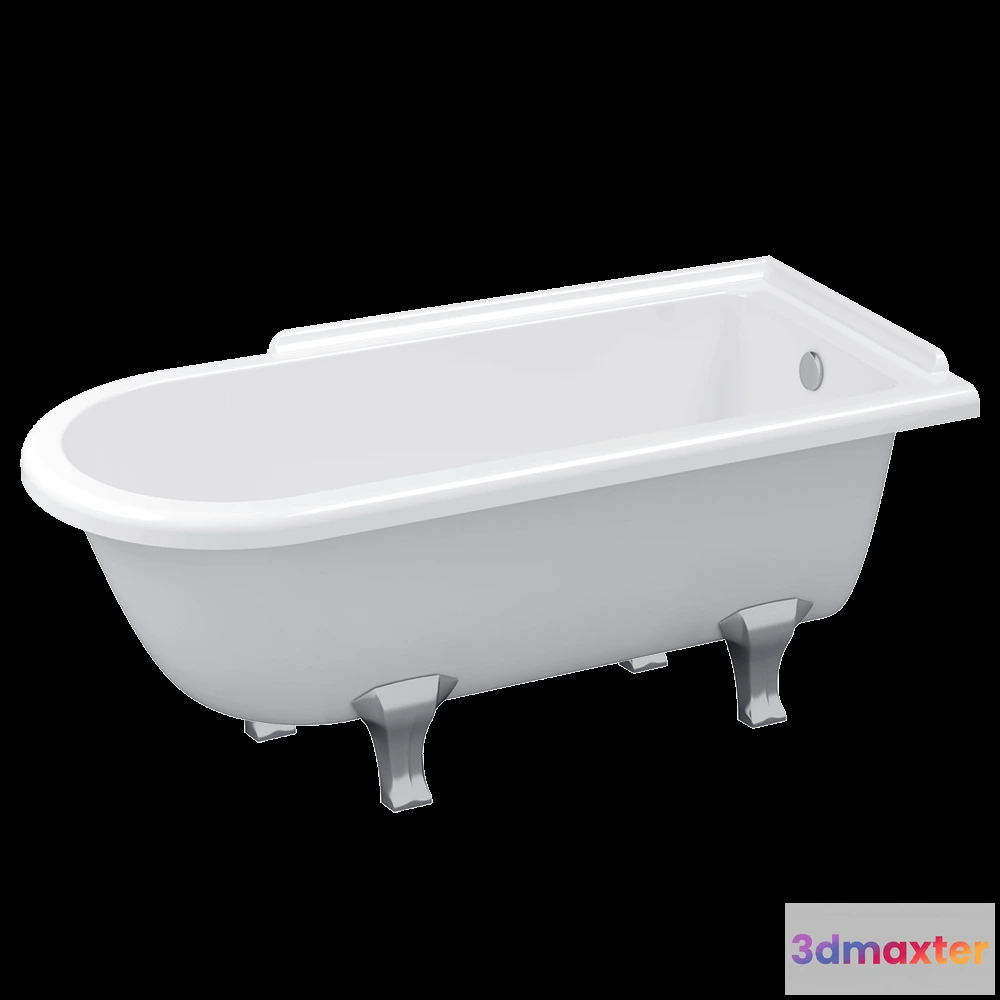 1587434 - Color-Style - Bathtub Classic 170×75 3D Max