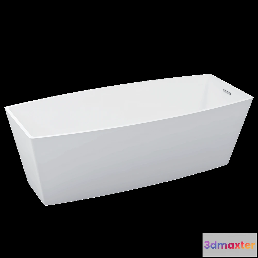 1587450 - Color-Style - Bathtub Stillo Aluminum 179х78 3D Max