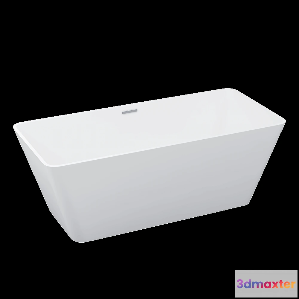 1587460 - Color-Style - Bathtub Stillo Steel 150х67 3D Max