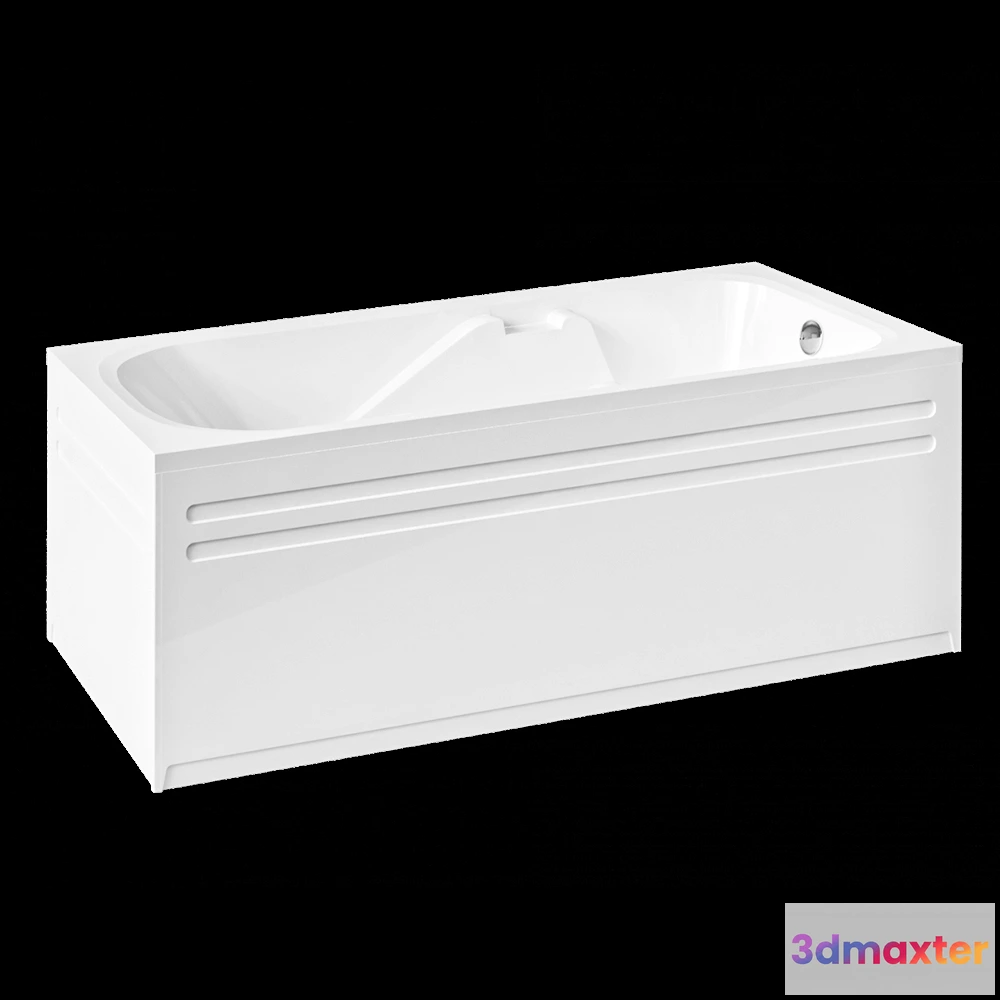 1587478 - Color-Style - Bathtub Norma 170×80 3D Max