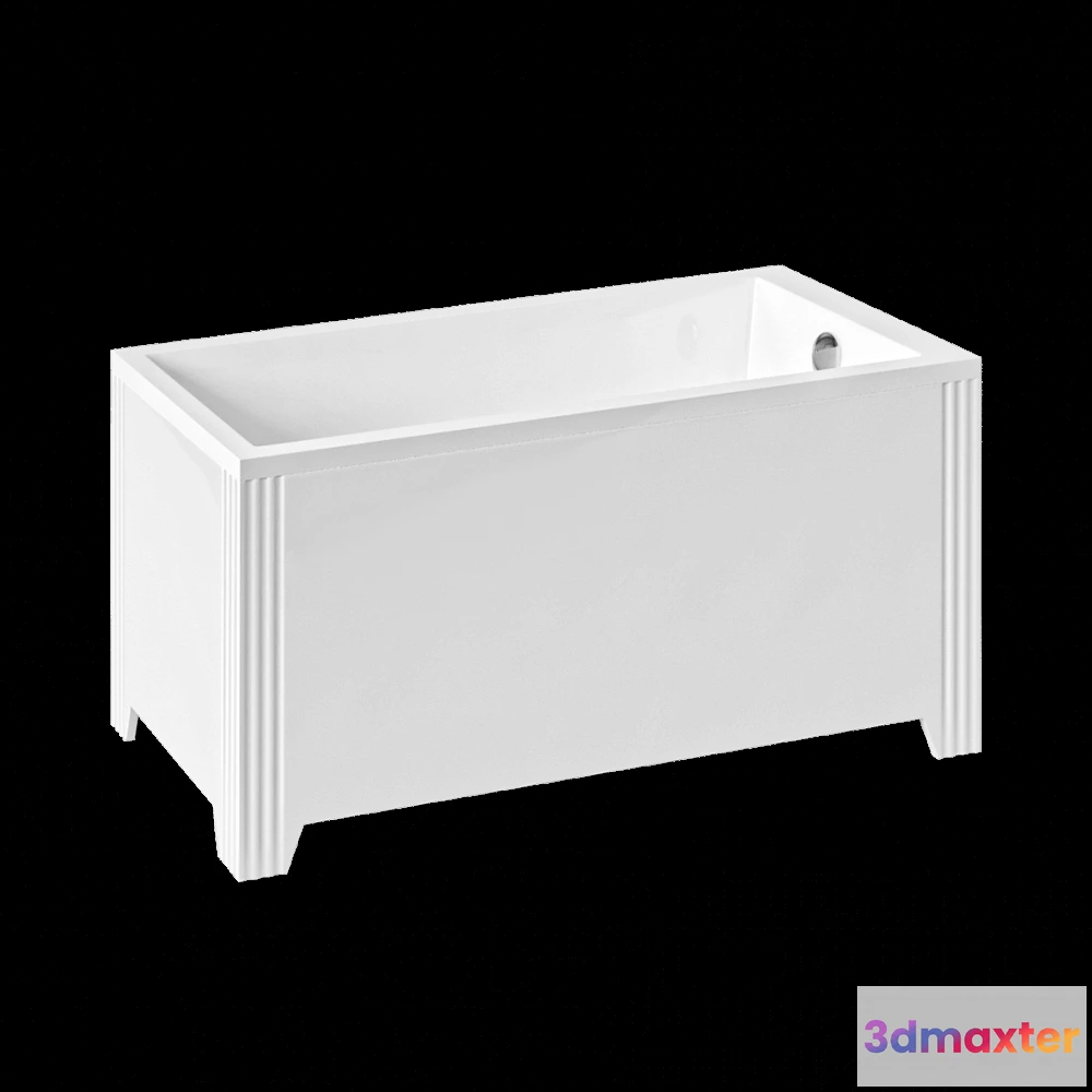 1587482 - Color-Style - Bathtub Kulibinka 118×60 3D Max