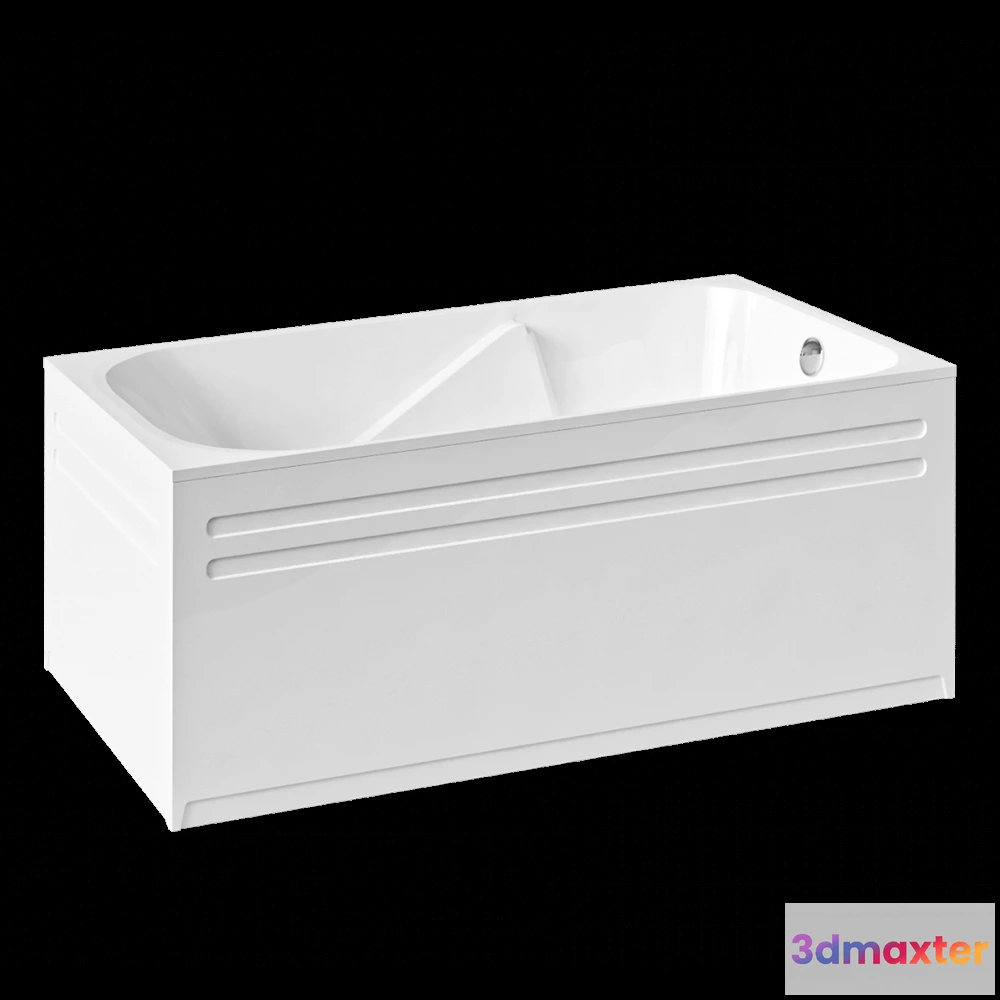 1587486 - Color-Style - Bathtub Marta 150×80 3D Max