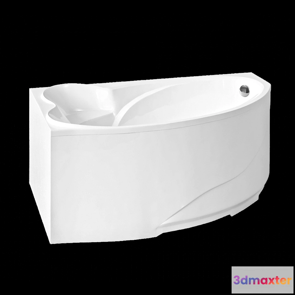 1587490 - Color-Style - Bathtub Grace 150×100 3D Max