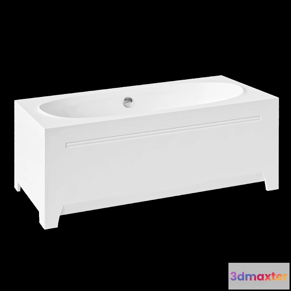 1587496 - Color-Style - Bathtub Domino 170×75 3D Max