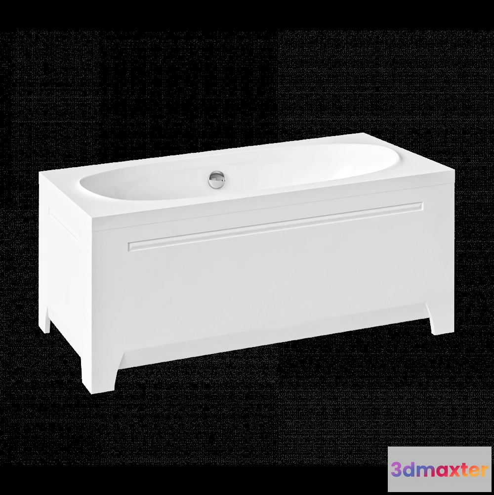 1587498 - Color-Style - Bathtub Domino 150×70 3D Max