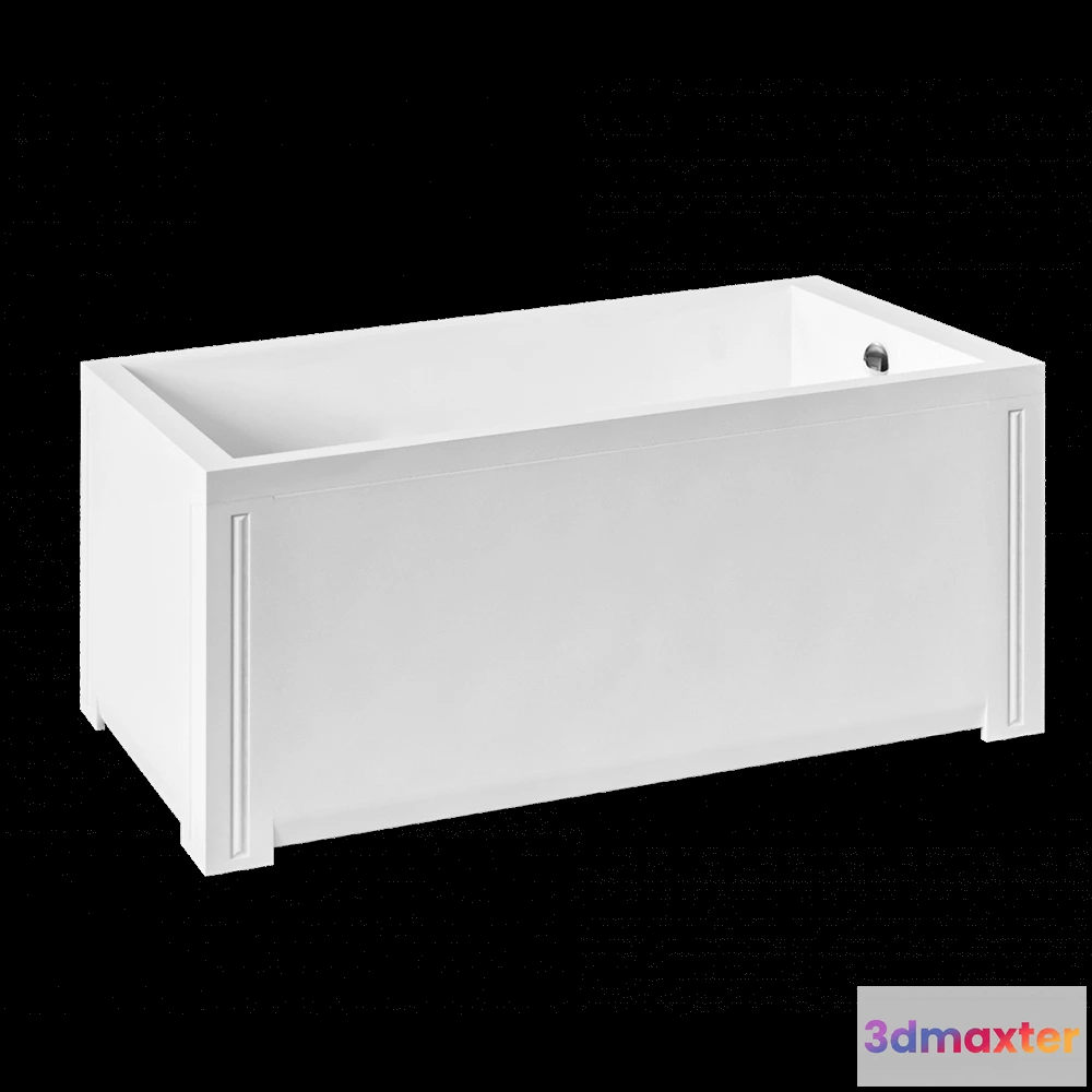1587500 - Color-Style - Bathtub Djersi160x80 3D Max