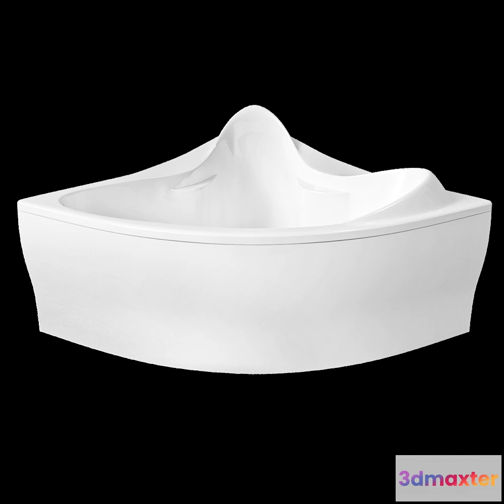 1587502 - Color-Style - Bathtub Boreal 140х140 3D Max