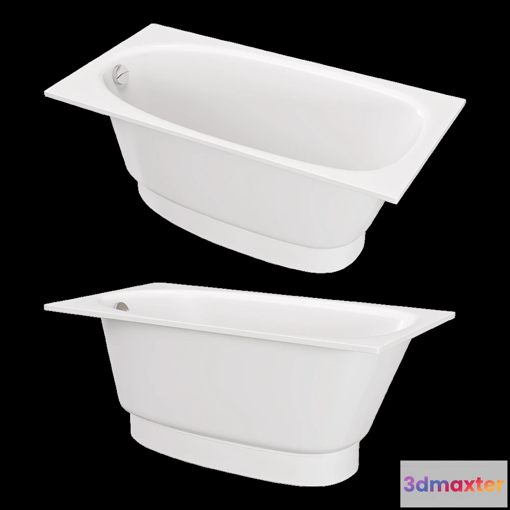 1587558 - PAA - Bath Bathtub Uno 3D Max