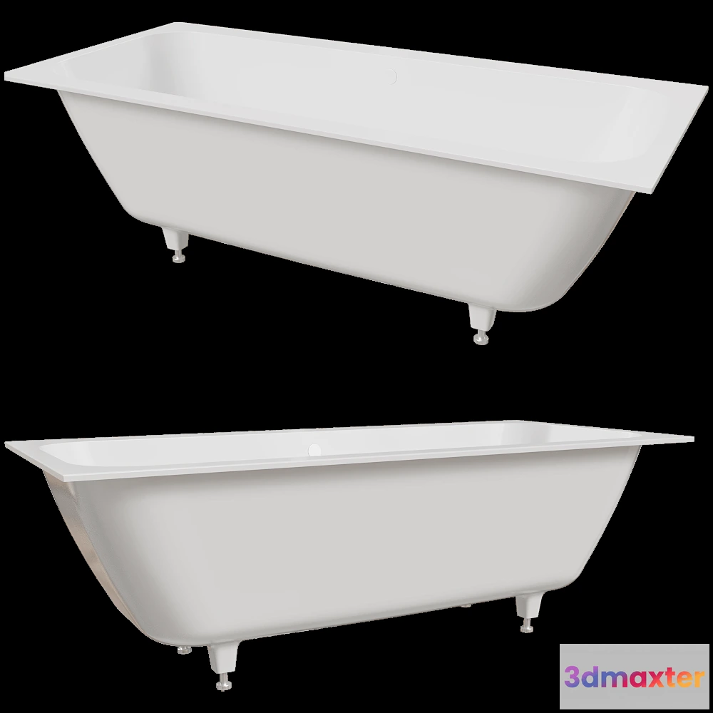 1587580 - Salini - Bathtub Orlanda Axis 180×80 3D Max