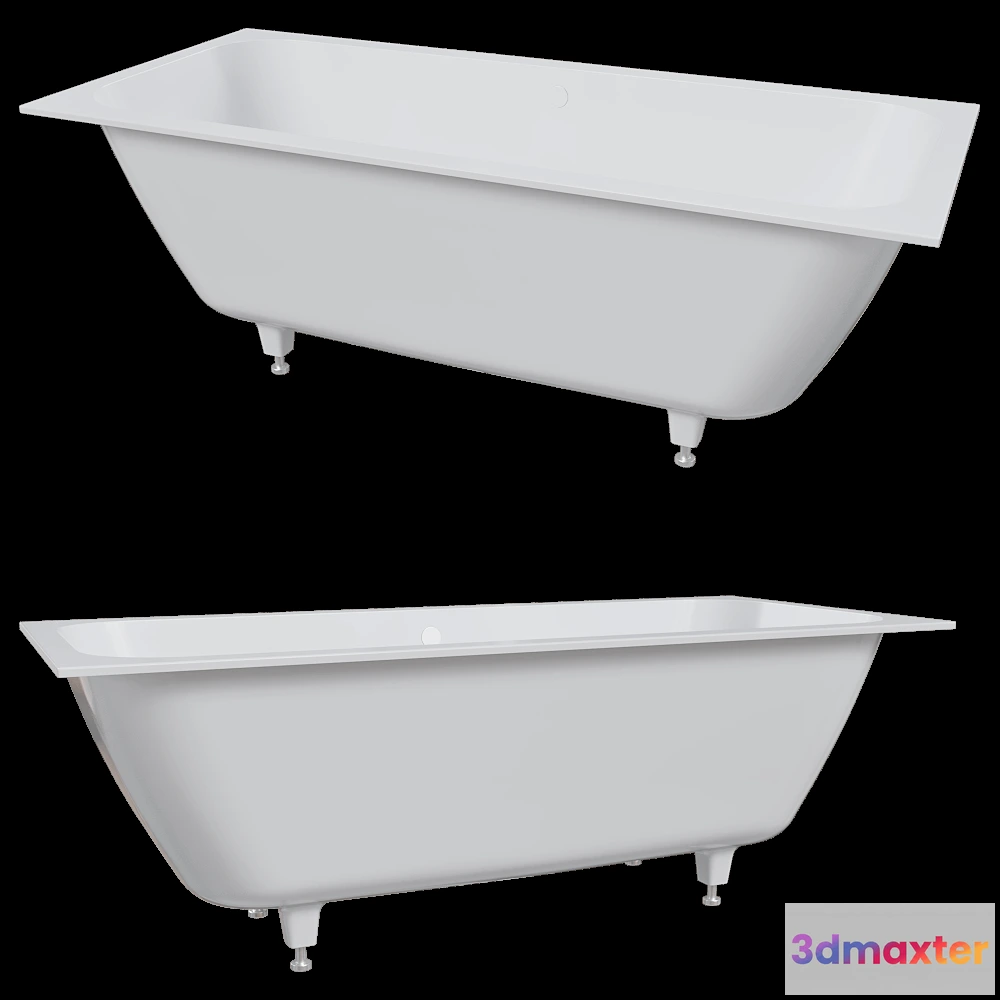 1587588 - Salini - Bathtub Orlanda Axis 170×75 3D Max