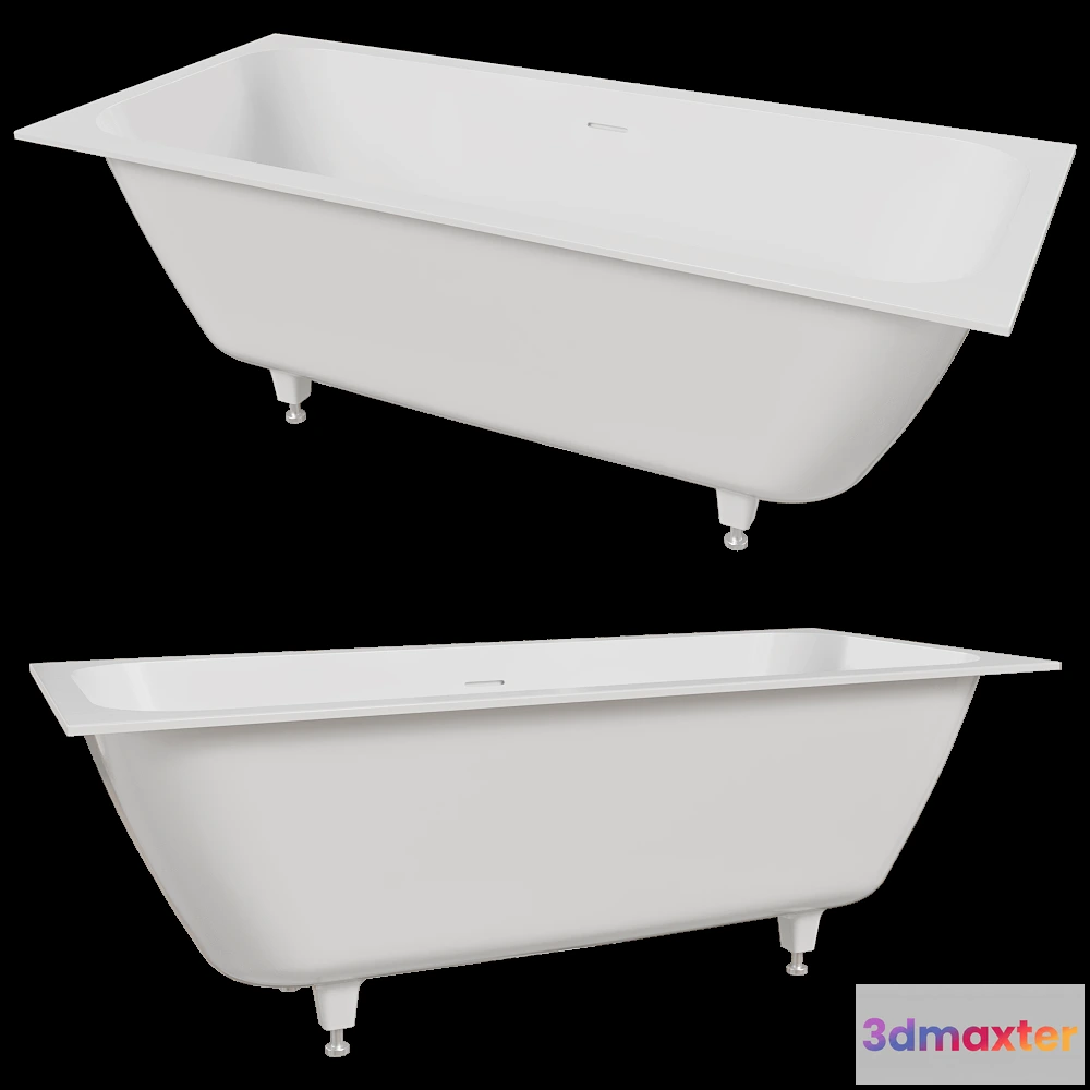 1587590 - Salini - Bathtub Orlanda Axis 170×75 KIT 3D Max
