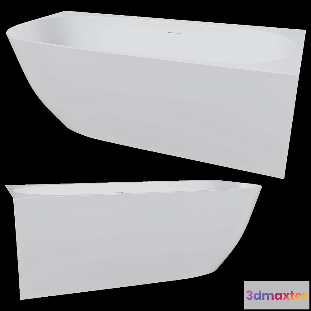 1587594 - Salini - Bathtub Sofia Corner R 3D Max