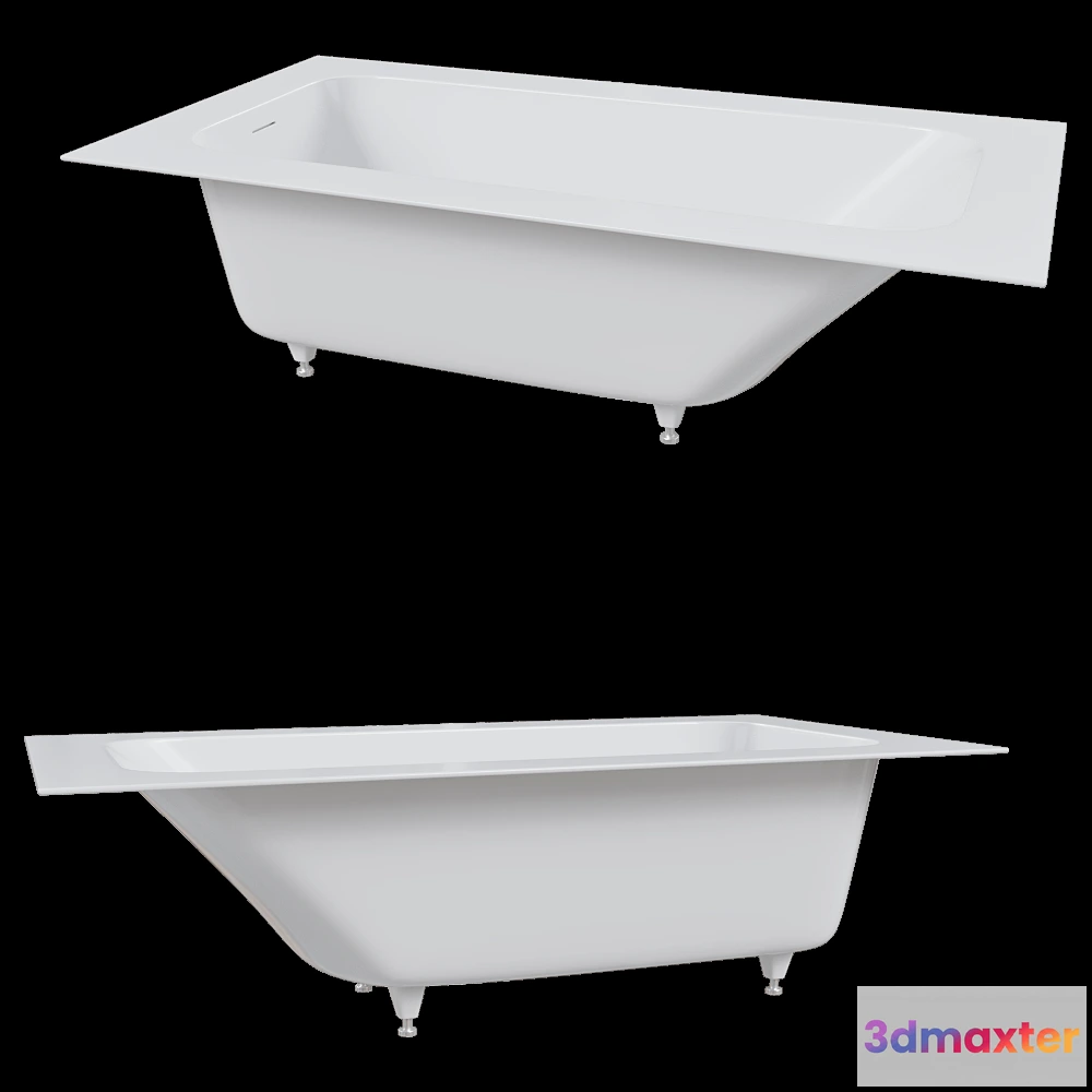 1587596 - Salini - Bathtub Orlanda 190×100 KIT PLUS 3D Max