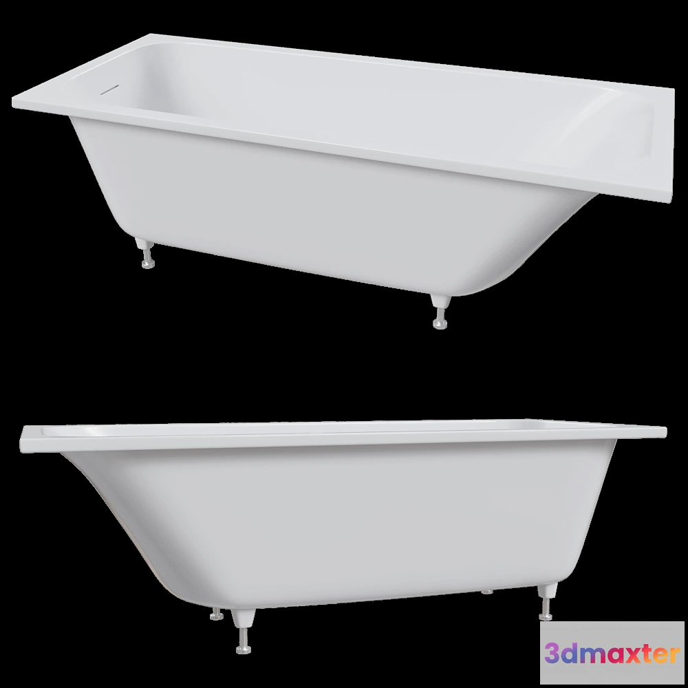 1587598 - Salini - Bathtub Orlanda 170×70 KIT 3D Max
