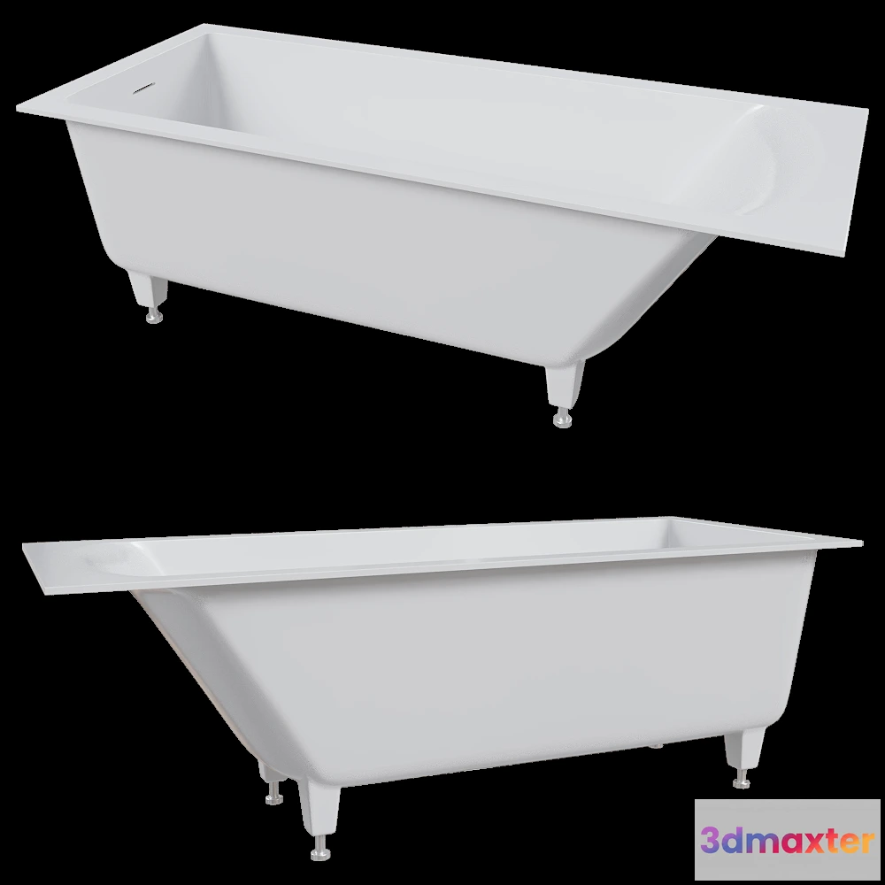 1587604 - Salini - Bathtub CASCATA KIT 170×70 3D Max