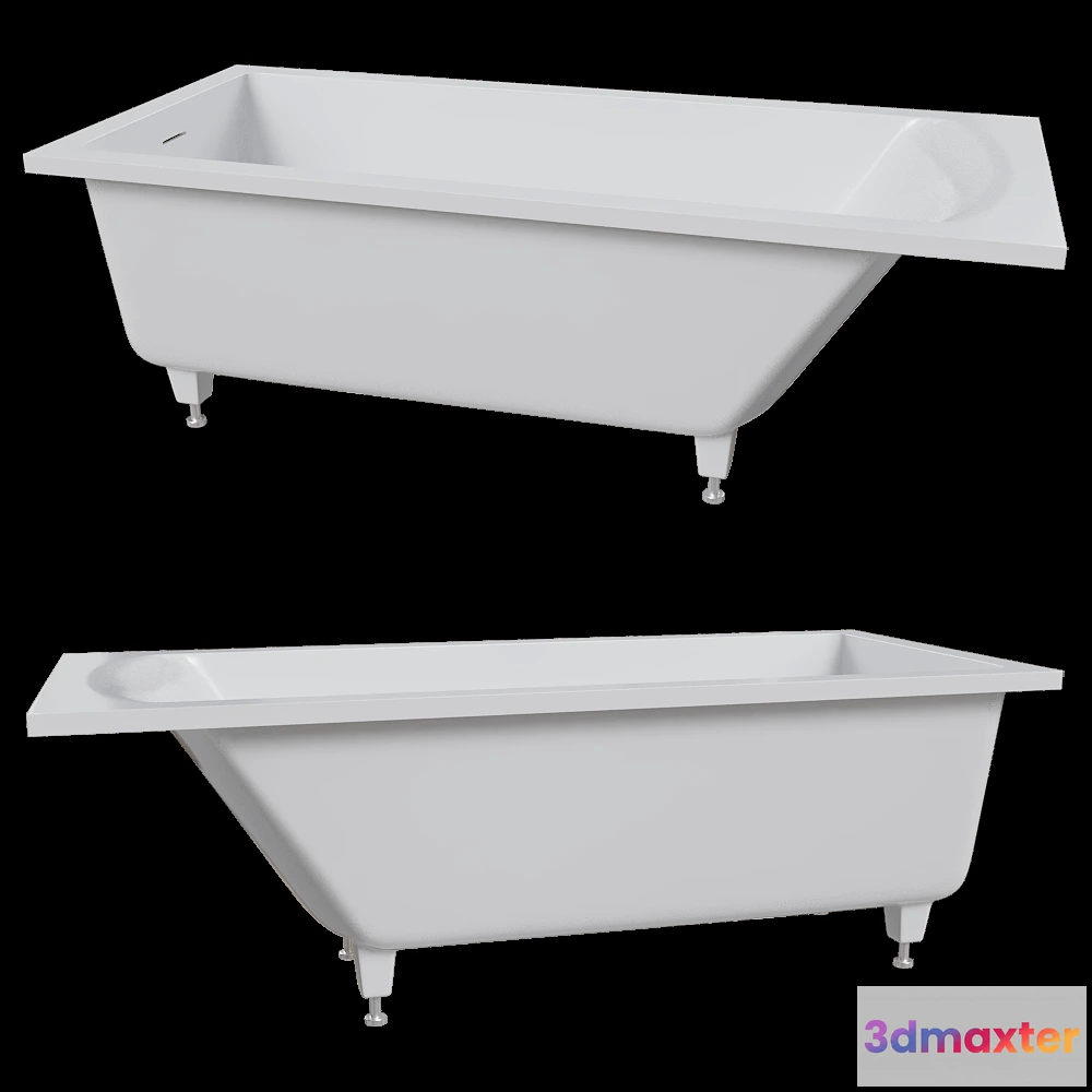 1587606 - Salini - Bathtub CASCATA KIT 170×75 3D Max