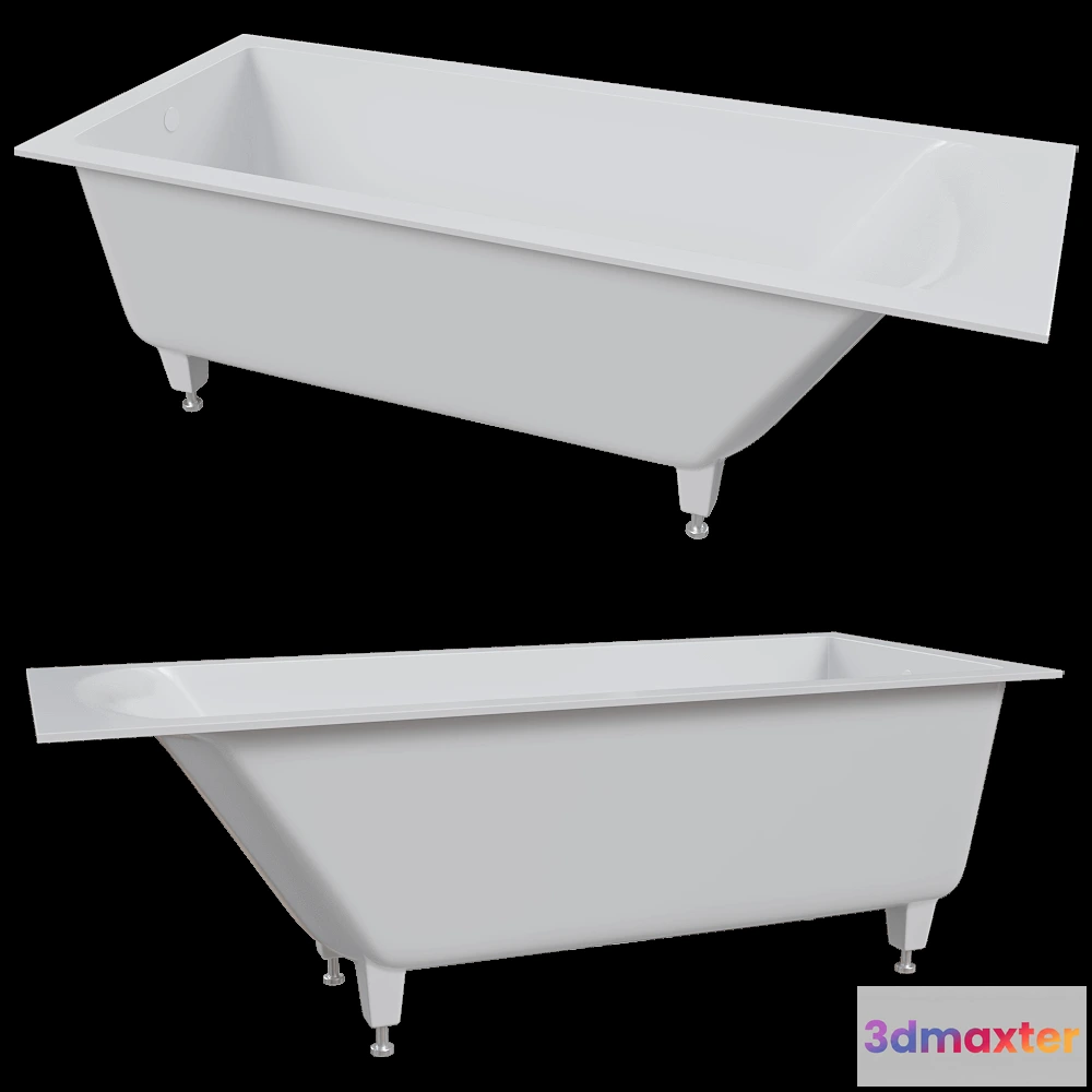 1587612 - Salini - Bathtub CASCATA 170×70 3D Max