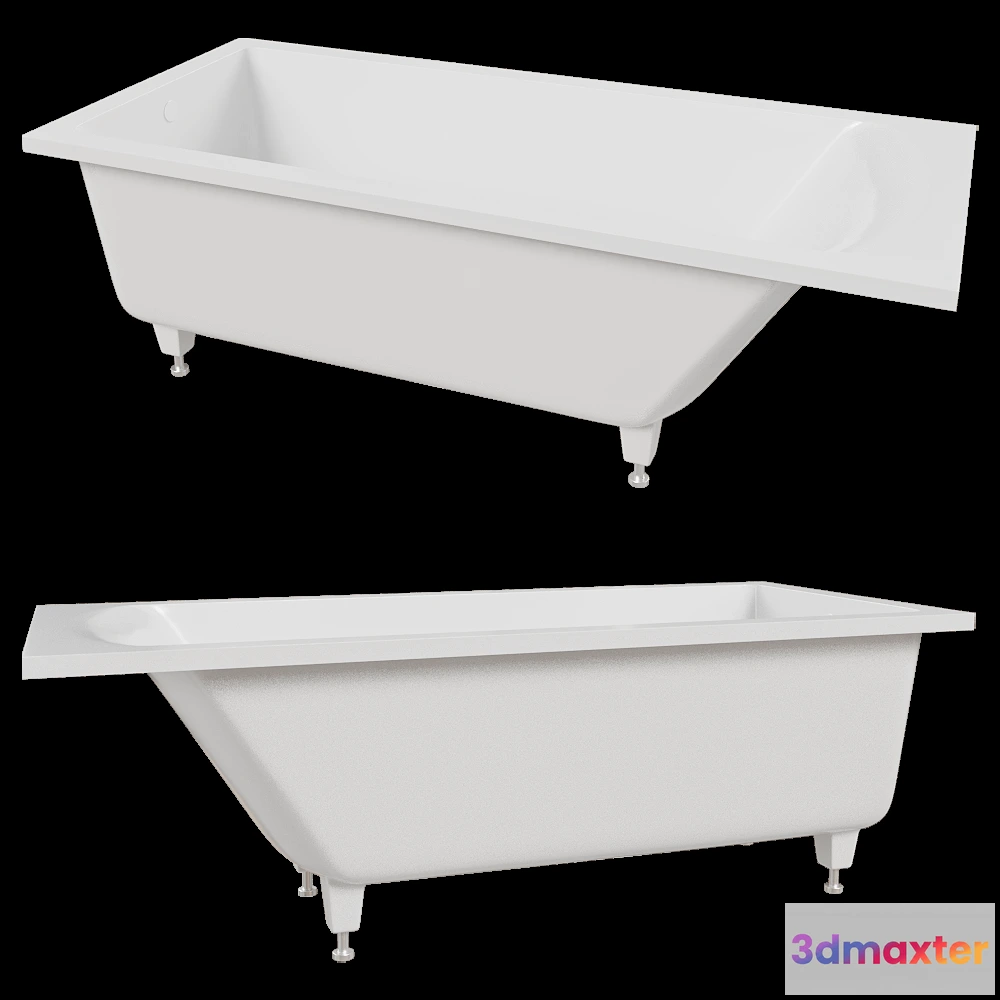 1587614 - Salini - Bathtub CASCATA 170х75 3D Max