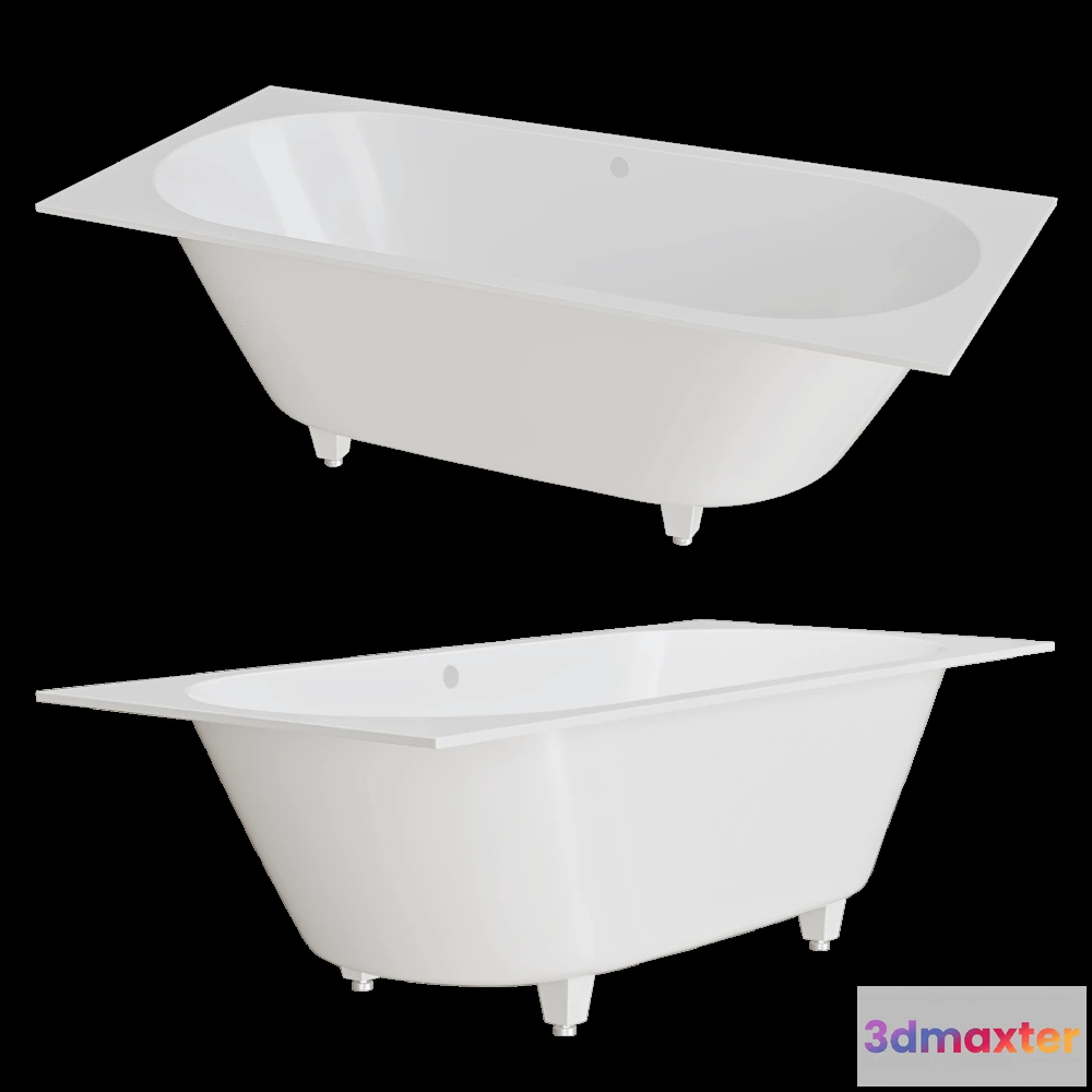 1587616 - Salini - Bathtub Ornella Axis 190 3D Max