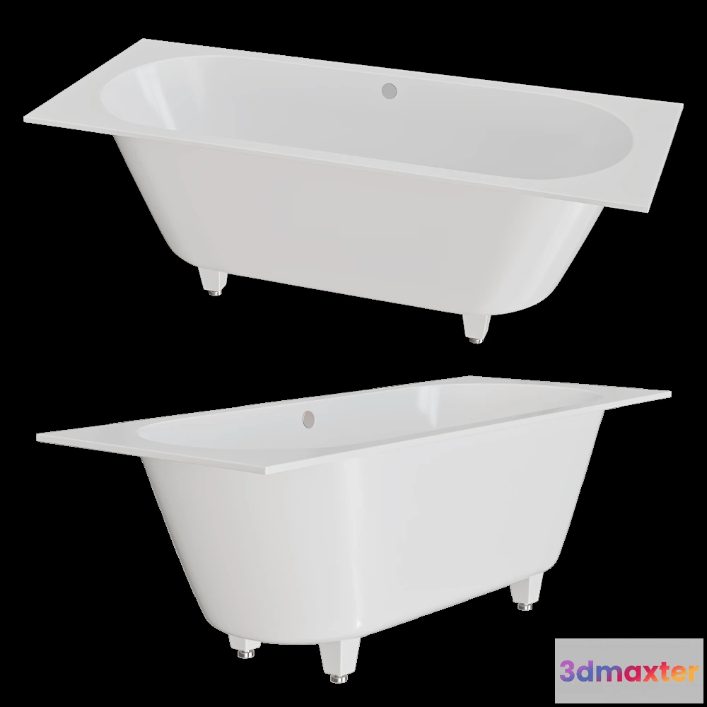 1587624 - Salini - Bathtub Ornella Axis 180 cm 3D Max