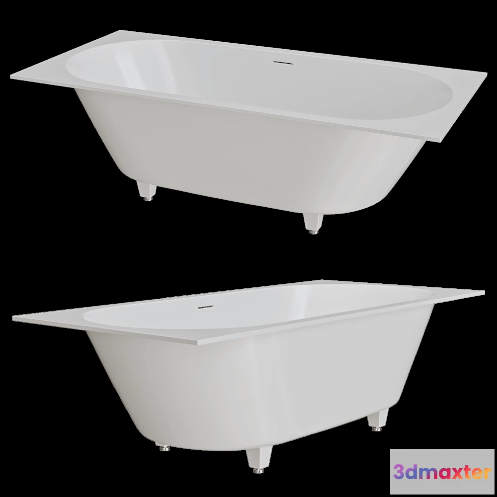 1587636 - Salini - Bathtub Ornella Axis Kit 190×90 3D Max
