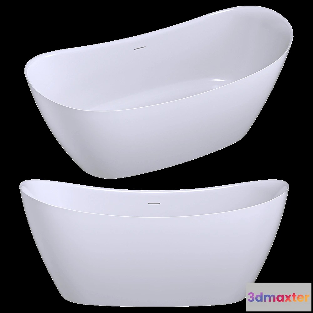 1587670 - Salini - Bathtub Noemi 170 3D Max