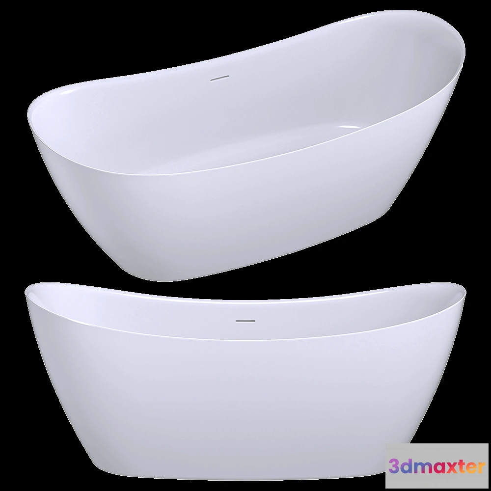 1587672 - Salini - Bathtub Noemi 185 3D Max