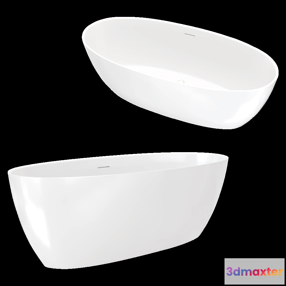 1587682 - Salini - Bathtub Alda 3D Max