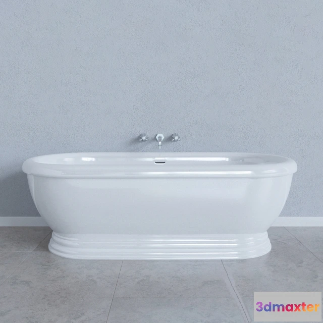 1587716 - bathroom - Bathtub Villeroy 99 3D Max