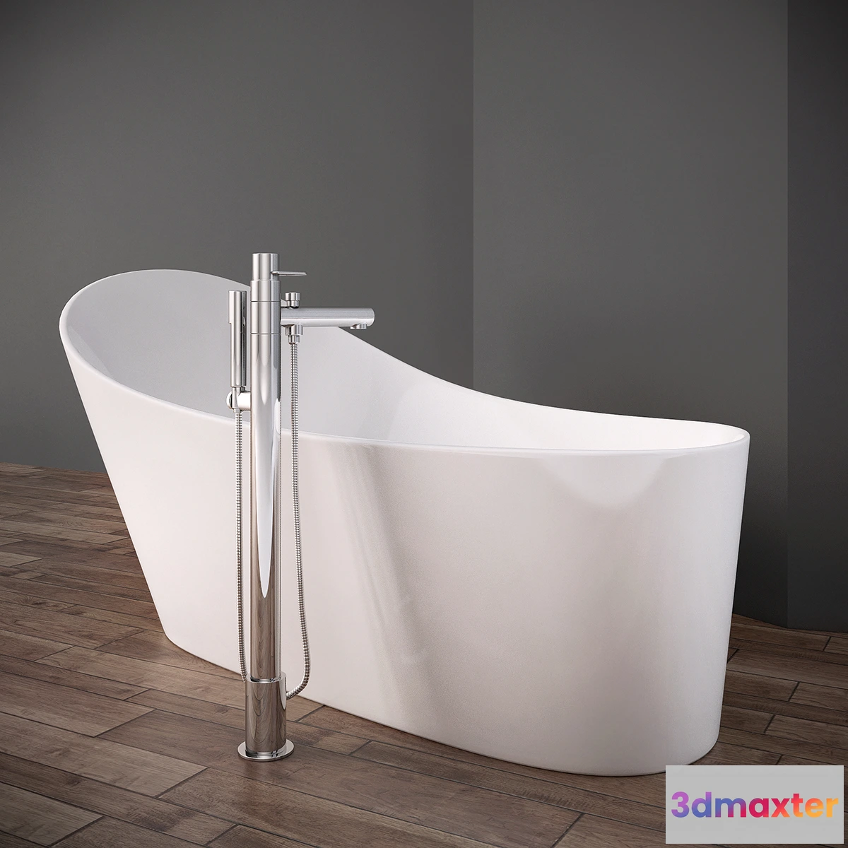 1587722 - bathroom - Palomba Laufen bathtub 2 3D Max