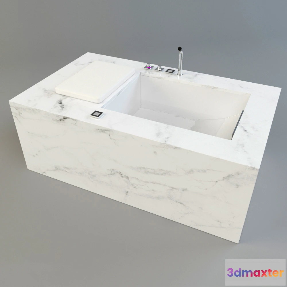 1587730 - bathroom - Dornbracht bathtub 02 3D Max