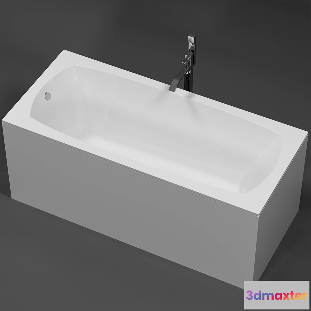 1587740 - bathroom - Villeroy & Boch bathtub 08 3D Max