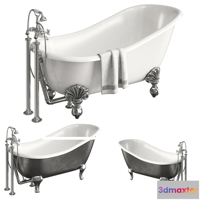 1587770 - bathroom - Devon and Devon Regina bath 3D Max