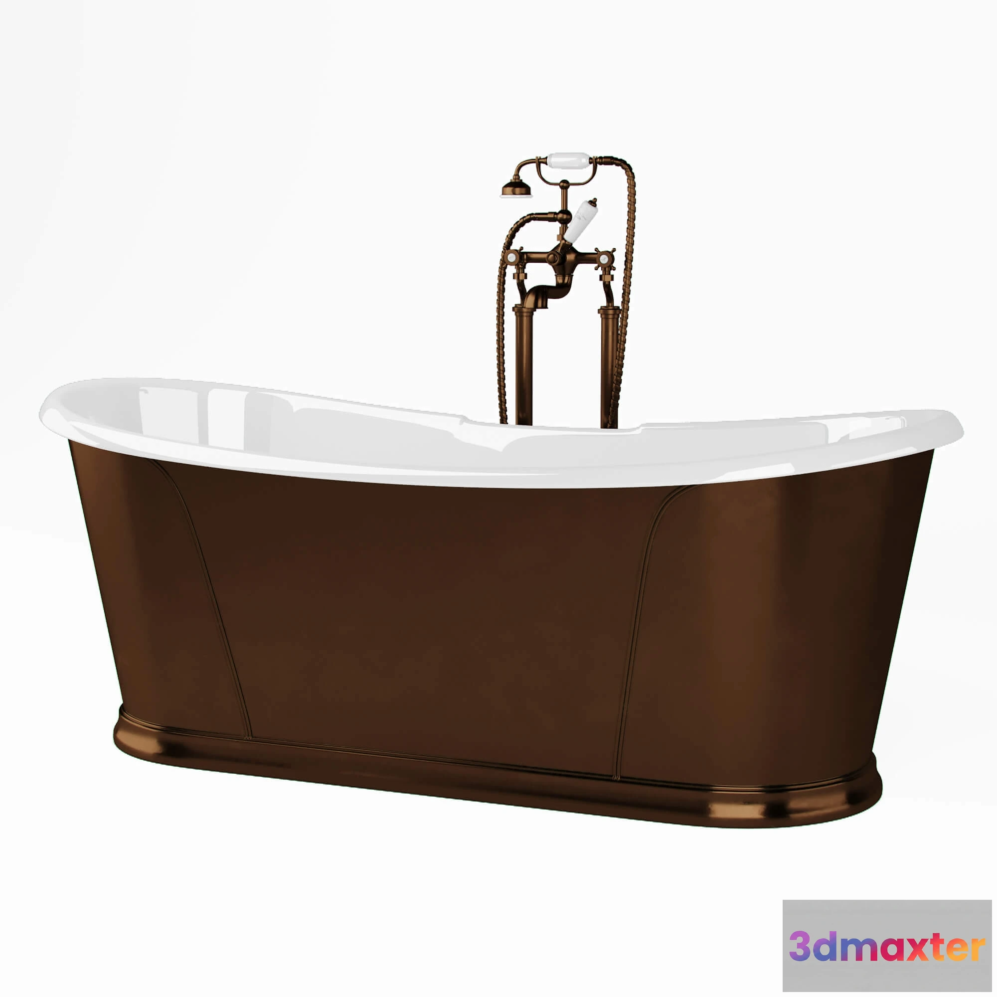 1587772 - bathroom - Devon and Devon camelot rame antico 3D Max