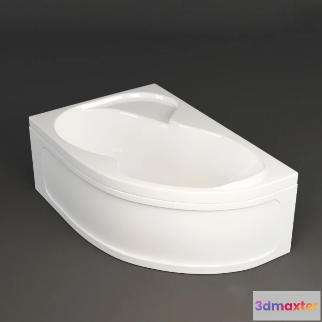 1587870 - bathroom - Bath Asymmetric Imago 3D Max