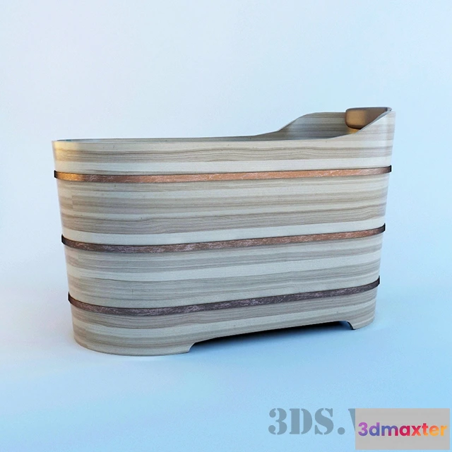 1587900 - bathroom - Wooden Bath 3D Max