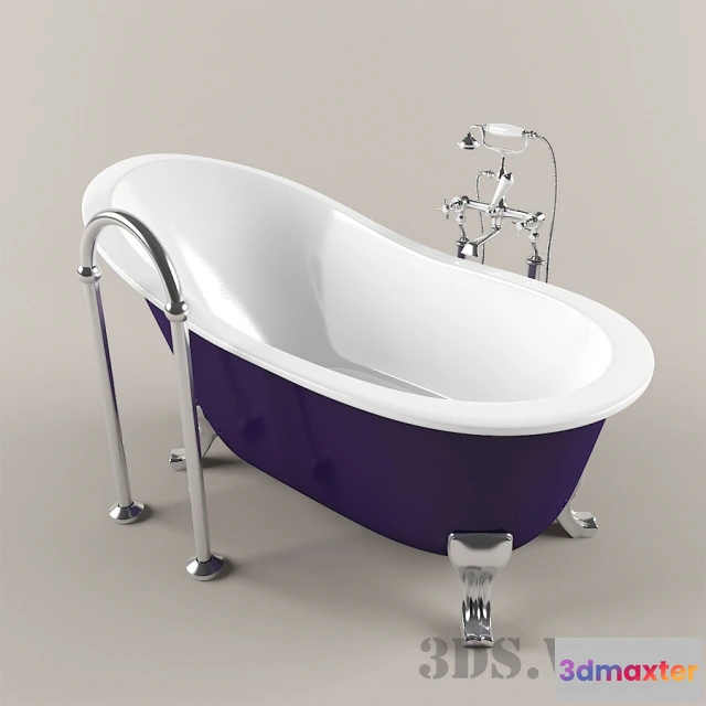 1587950 - bathroom - Classic bath 3D Max