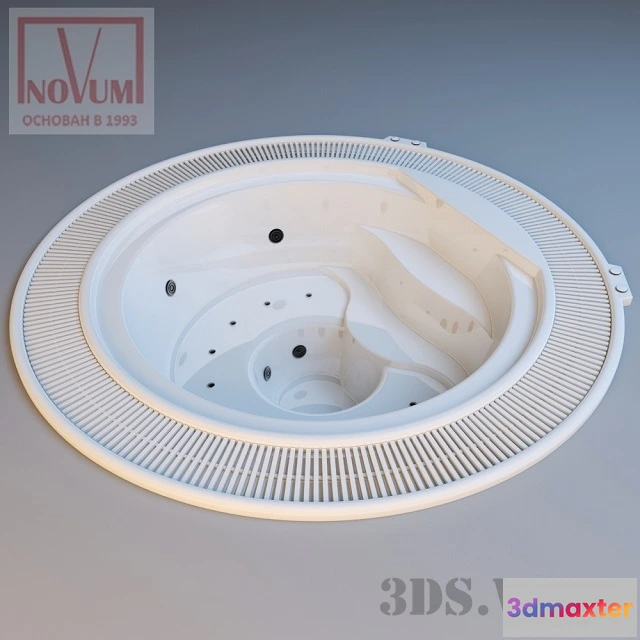 1587964 - bathroom - Hot tub pool Novum 3D Max