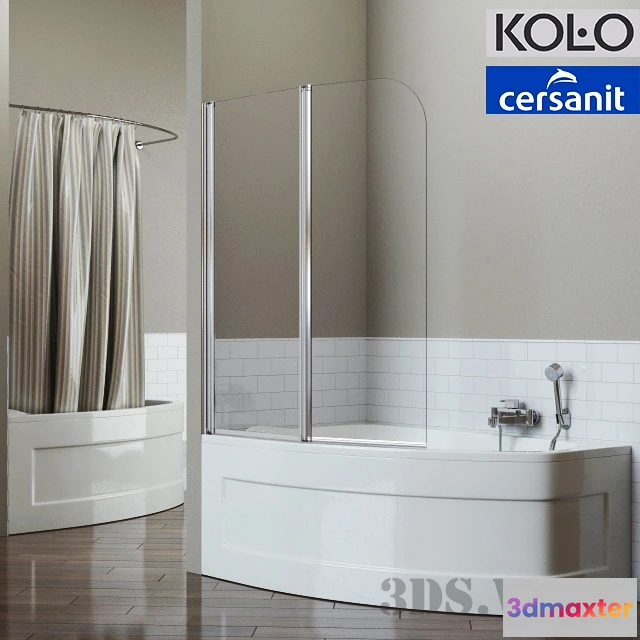 1587972 - bathroom - Acrylic bathtub Kolo Mystery 3D Max