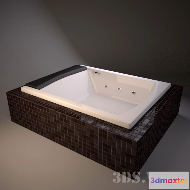 1588004 - bathroom - Bath Teuco SEASIDE T08 3D Max