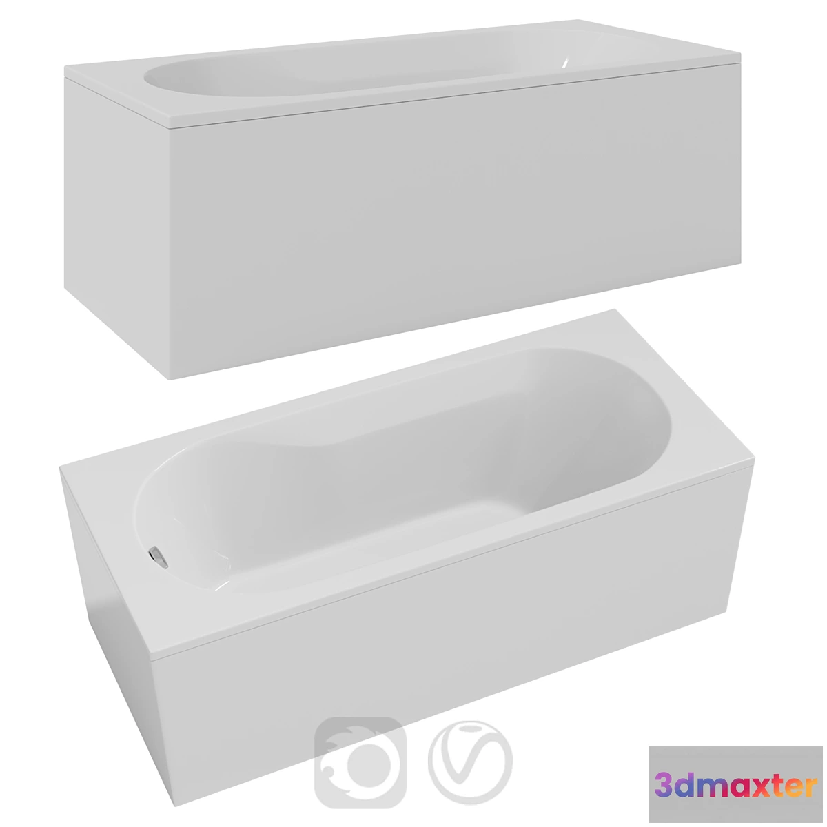 541469 - Acrylic bathtub Pool Spa Lena 170×75 cm