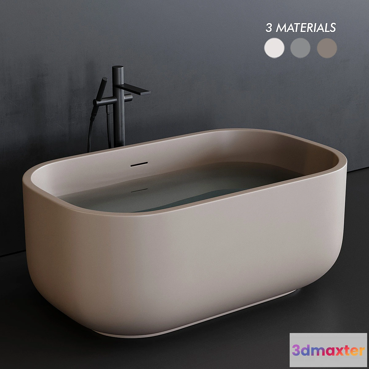 544621 - Ceramica Cielo Dafne art. Dabat bathtub