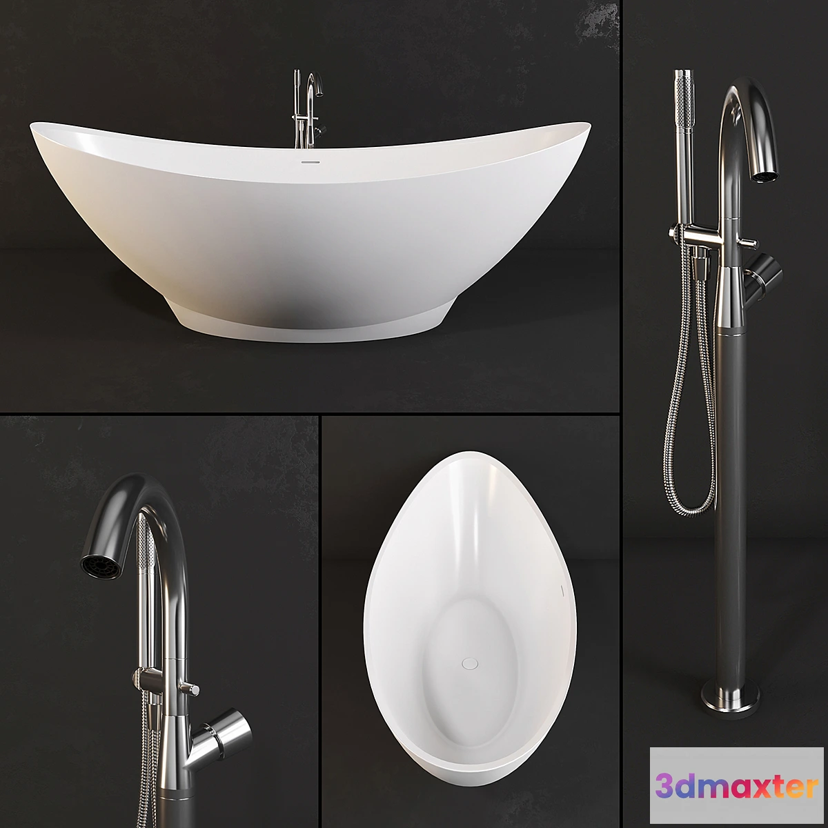 544659 - Bathtub PAA - Felice and Faucet Fantini - Nostromo