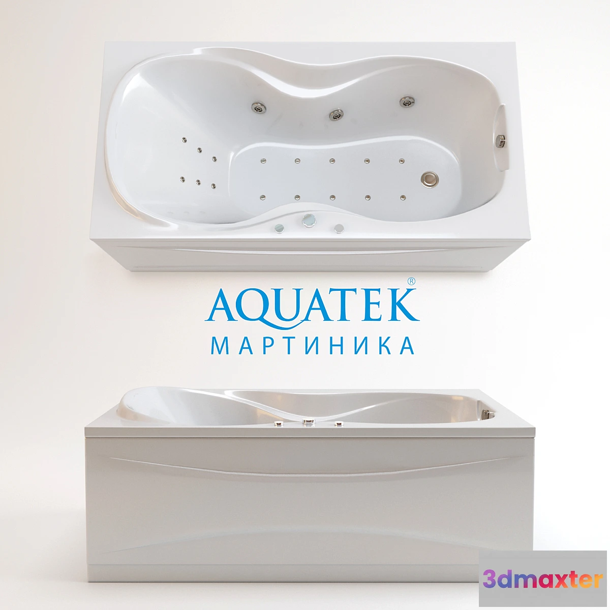 577022 - acrylic bathtub Akvatek Martinique