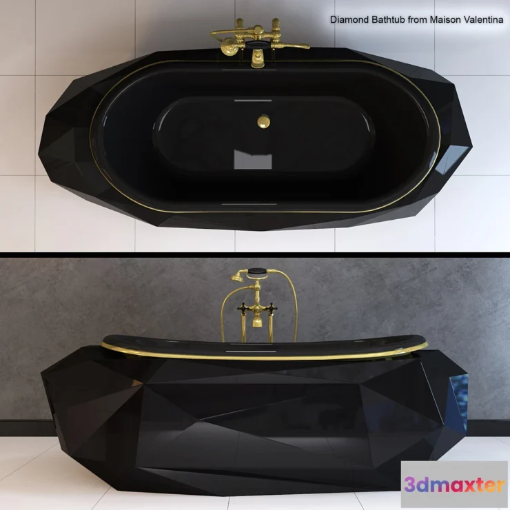577024 - Bath DIAMOND BATHTUB Maison Valentina