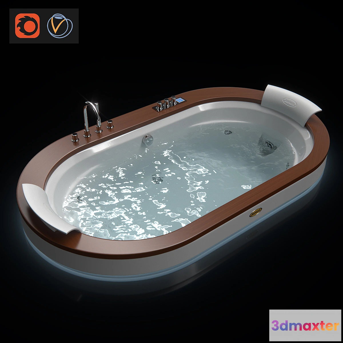 577036 - Jacuzzi Opalia Wood _ Stone