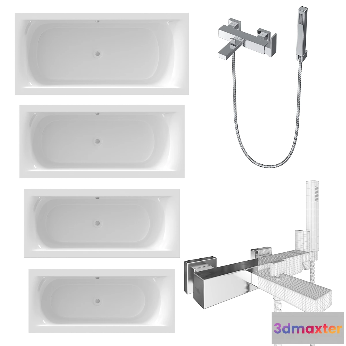 577044 - RIHO baths and Newform bath _ shower mixer.