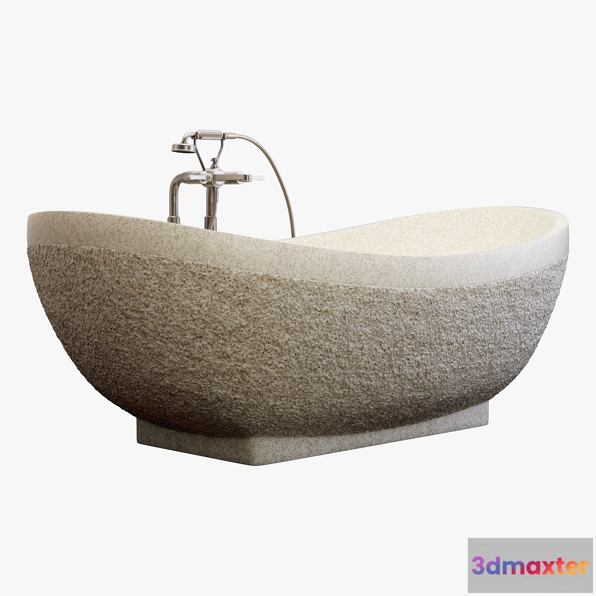 590394 - Spiritofstone-terrazzo old boat white